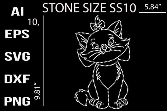 Cat Rhinestone T Shirt Design: A Sparkling Asset for Modern Creatives