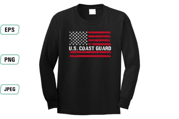 Coast Guard T-Shirt Design: Crafting Patriotic Visual Identity