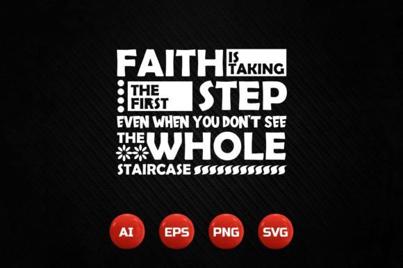 Martin Luther King T-shirt Design 131: Faith in Design