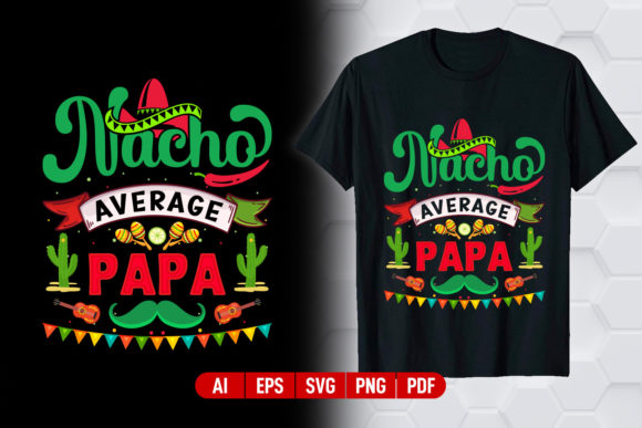 Papa Cinco De Mayo T Shirt Design: A Festive Asset