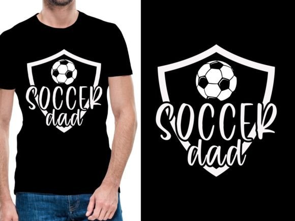 Soccer Dad Tshirt Design Template: A Designer's Asset