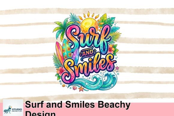 Surf and Smiles Beachy Design: A Wave of Creative Energy