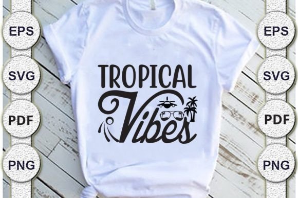 Tropical Vibes Summer SVG: Your Design Toolkit